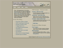 Tablet Screenshot of czaries.net